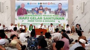 Peringati Maulid Nabi Muhammad SAW, IKAPJ Santuni Ratusan Anak Yatim dan Kaum Dhuafa